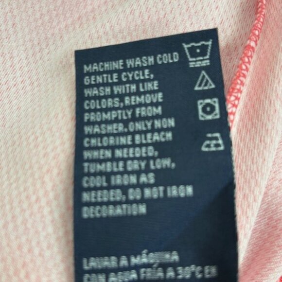 Nautica Men's Long Sleeve Crew Neck UV Protection Quick Dry T-Shirt Sz M Red NWT - Picture 12 of 12